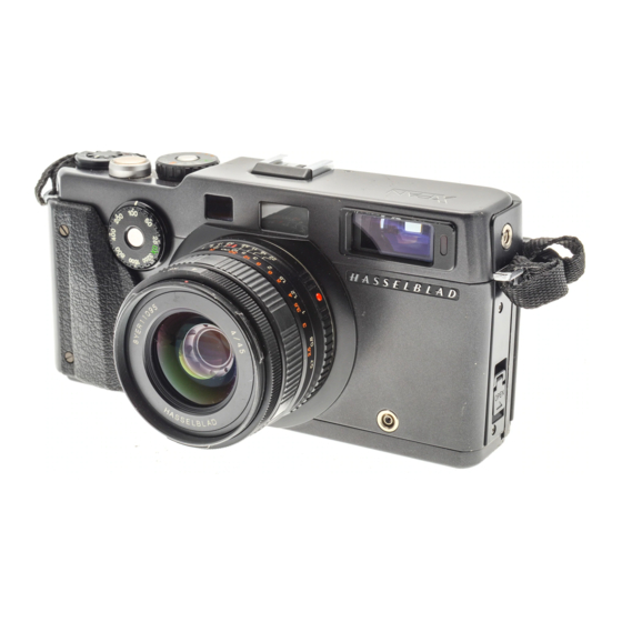 Hasselblad XPan Instruction Manual