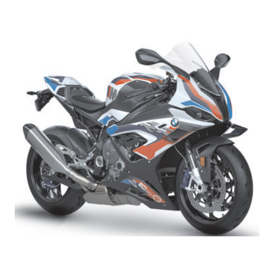 BMW Motorrad M 1000 RR 2020 Rider's Manual