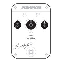 Fishman AURA ACOUSTIC IMAGING PEDAL User Manual