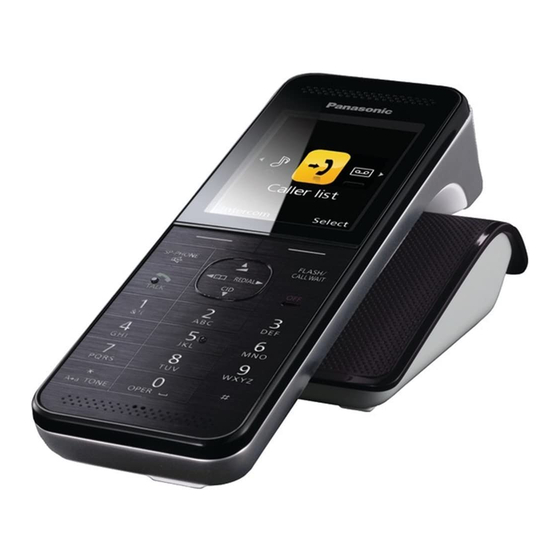 Telefono cordless Panasonic DECT 6.0 KX-TG6321S / 3 telefoni