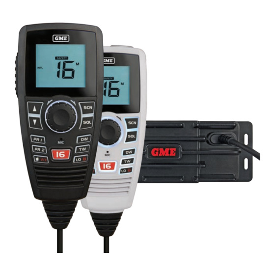 GME GX750 Instruction Manual