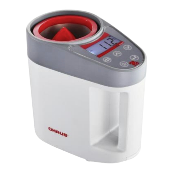 OHAUS MC2000 Instruction Manual