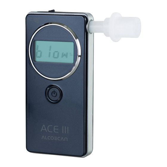 Alcoscan ACE III Operating Manual