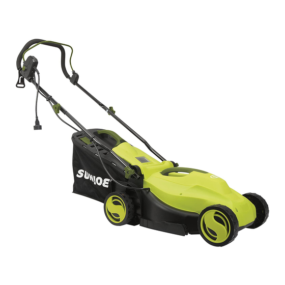 SNOWJOE sunjoe MJ400E Operator's Manual
