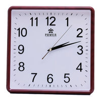 Mini Gadgets WIFIWALLCLOCK User Manual