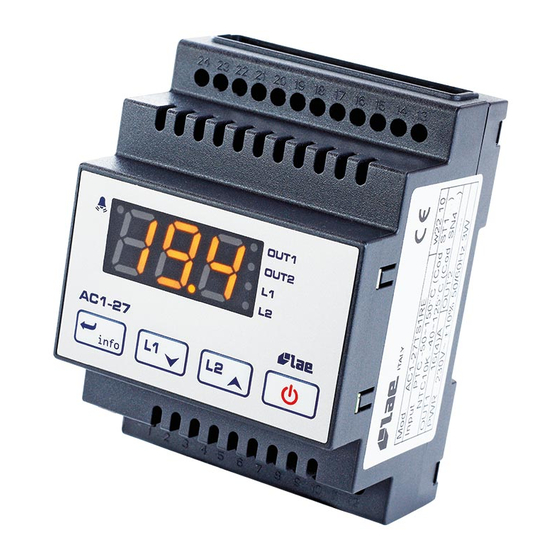 LAE AC1-27 Series Instructions For Use