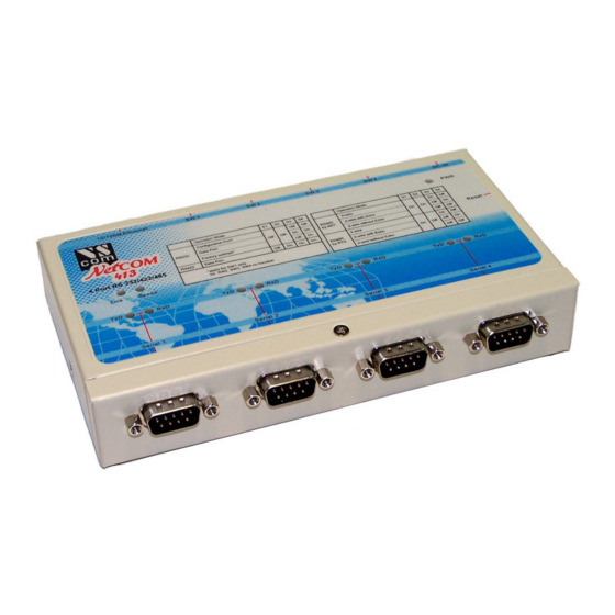 VSCOM NetCom 111 POE Quick Installation Manual