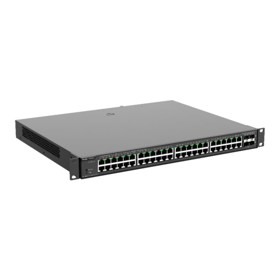 Ruijie Reyee RG-NBS3100-48GT4SFP-P Hardware  Installation And Reference Manual