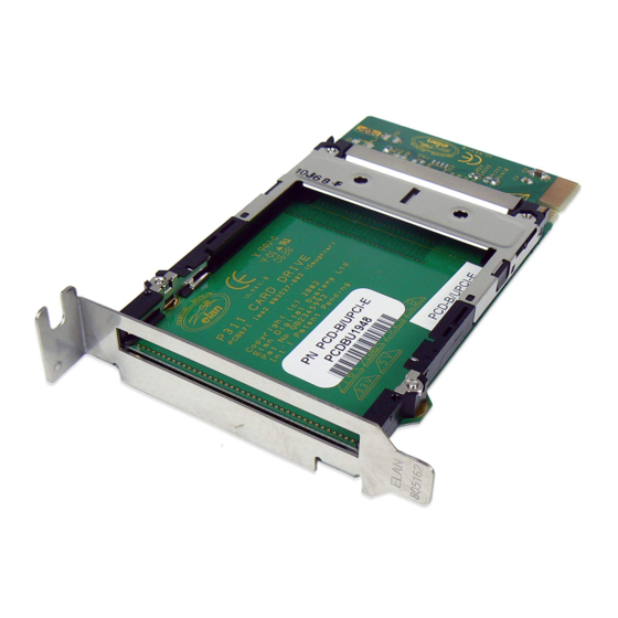 Quatech PCD-B/PCI-E User Manual