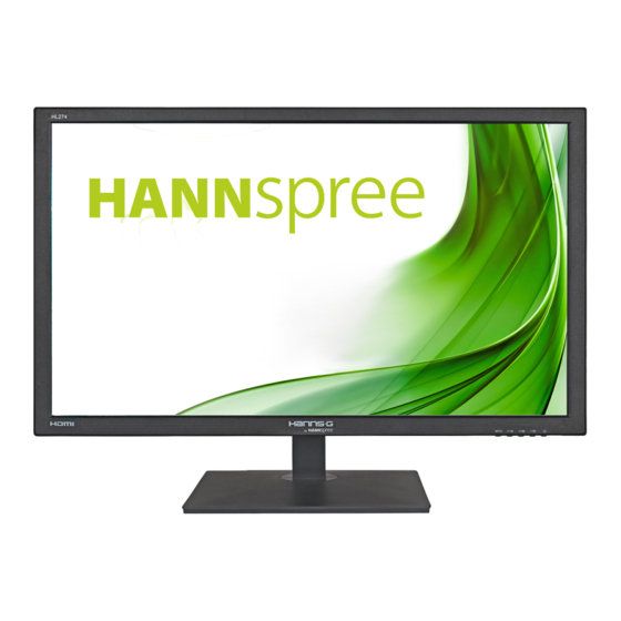 HANNspree Hanns.G HL274 User Manual