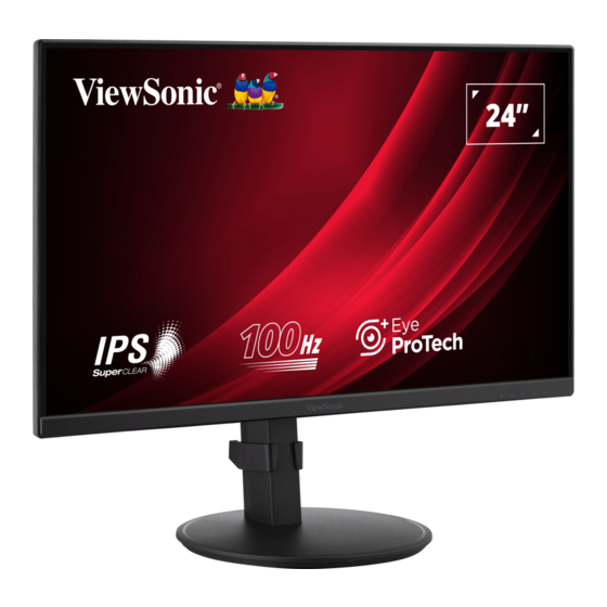 ViewSonic VG2408 Quick Start Manual