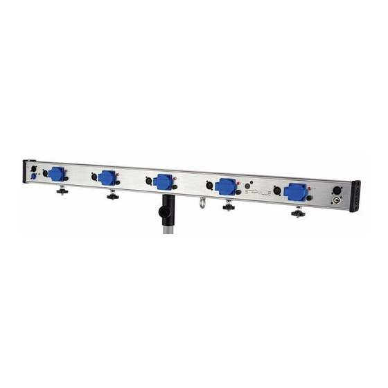 thomann STAIRVILLE LED Power & DMX Bar User Manual