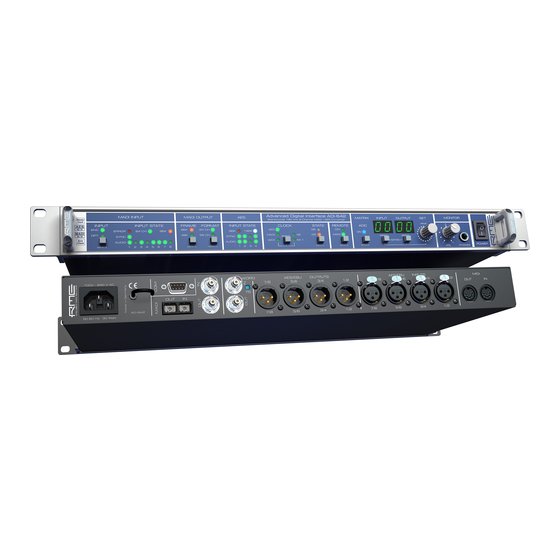 RME Audio ADI-642 Specification