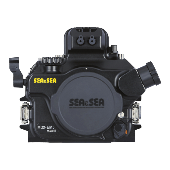 User Manuals: Sea & Sea MDX-EM5 Mark II Camera Housing