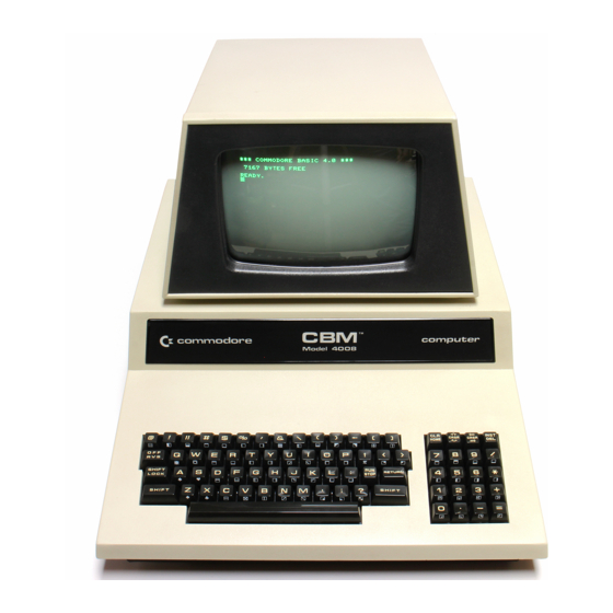Commodore PET User Manual