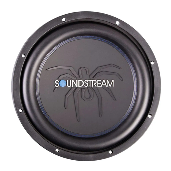Soundstream RUBICON 10 Owner's Manual And Installation Manual