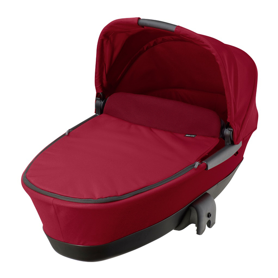 Maxi-Cosi Mura Plus Light Carrycot Manual