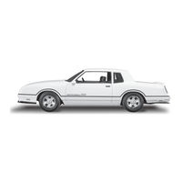 Revell 86 CHEVY MONTE CARLO SS Manual