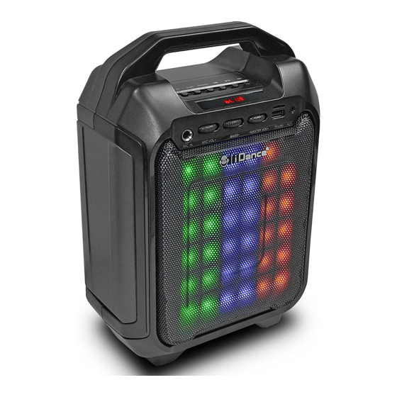 User Manuals: iDance BLASTER 10 Bluetooth Party Speaker