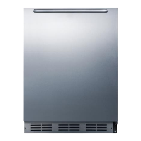 Summit Appliance BRF65S2 Refrigerator Manuals