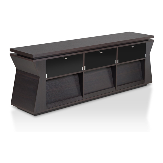 Furniture of America YNJ-15501C5 Assembly Instructions Manual