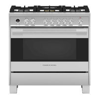 Fisher & Paykel OR36SCG4X1 Installation Manual