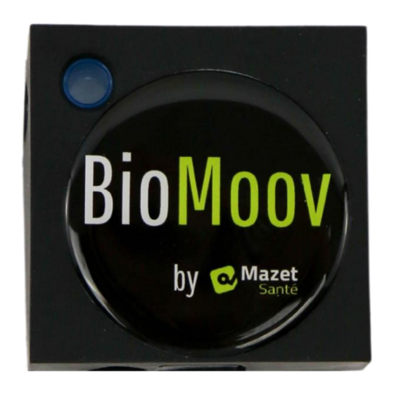 Mazet Sante BIOMOOV Electrotherapy Device Manuals