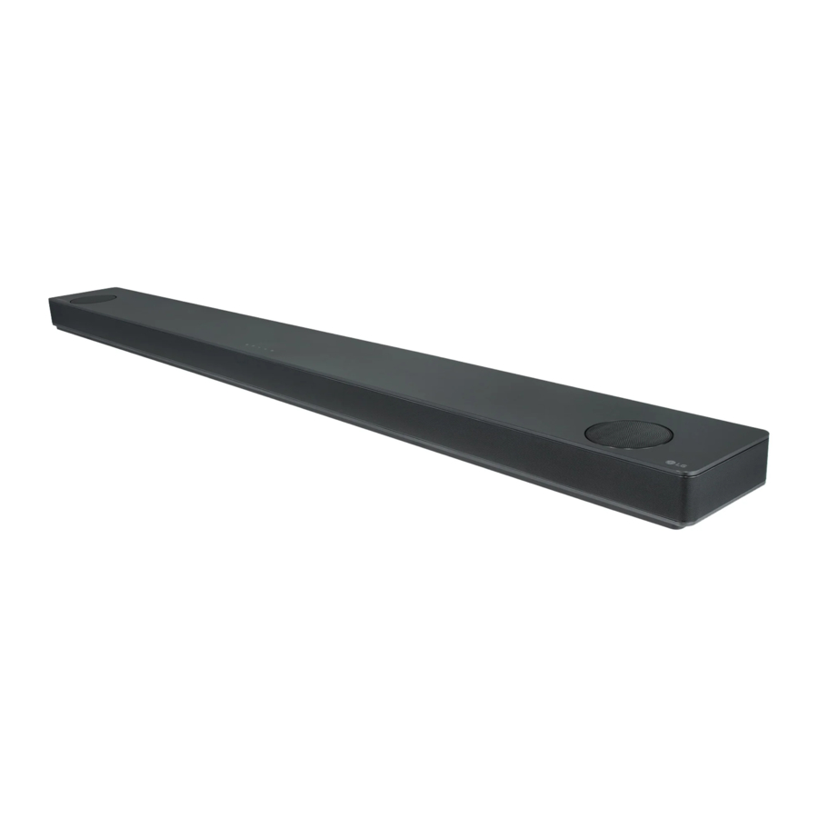 LG SK10Y - Wi-Fi Sound Bar Simple Manual