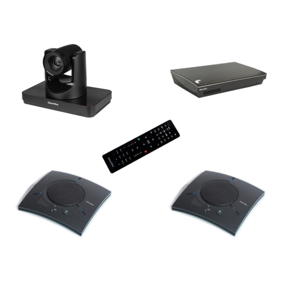 ClearOne COLLABORATE Live 600 Quick Start Manual