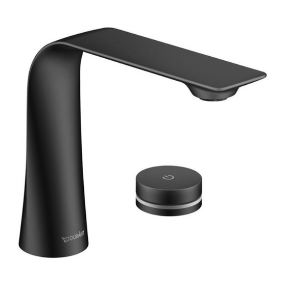 DURAVIT D.1e D11100 0080 10 Instructions For Mounting And Use