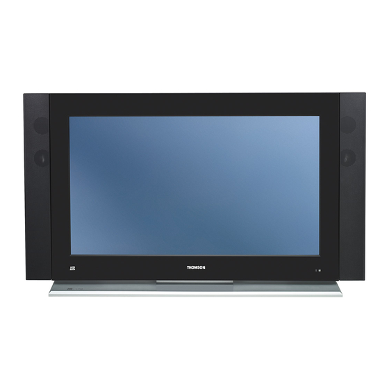 THOMSON 27LB052B5 Quick Start Manual
