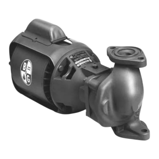 Xylem Bell & Gossett 100 Series Instruction Manual
