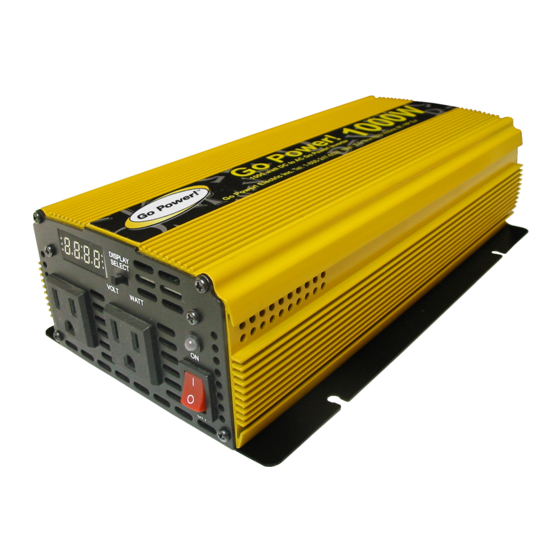 Go Power GP-1000 Owner's Manual