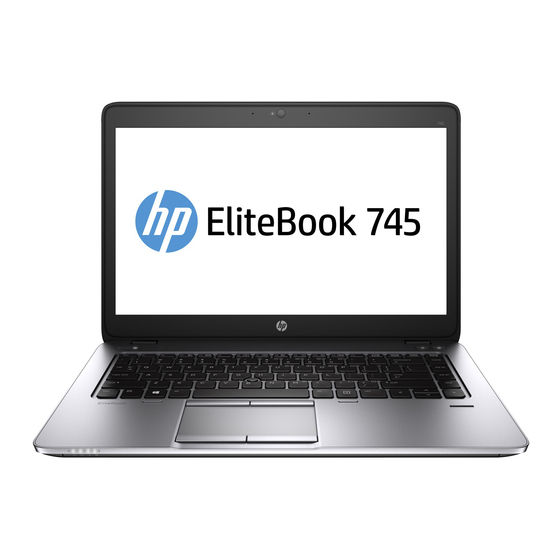 HP EliteBook 745 G2 Maintenance And Service Manual