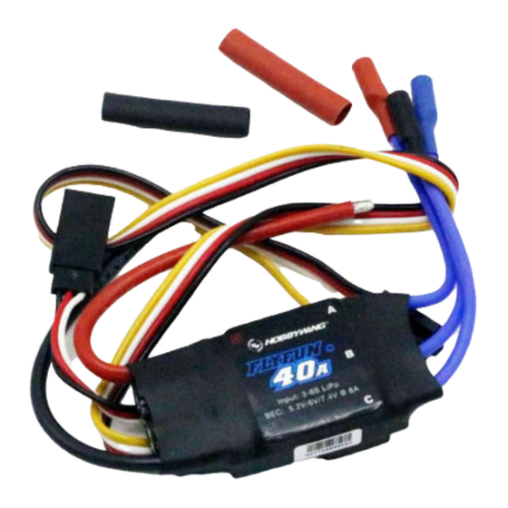 Hobbywing FLYFUN 40A V5 User Manual