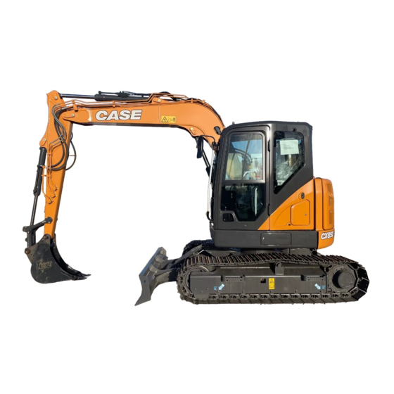 CASE CONSTRUCTION CX85D SR Operator's Manual