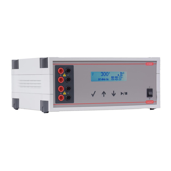 Consort EV2000 Series Manual
