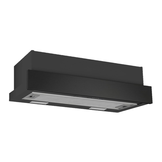 User Manuals: Omega ORT6WBA Slide-out Rangehood