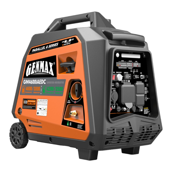 GENMAX GM4600iAEDC User Manual