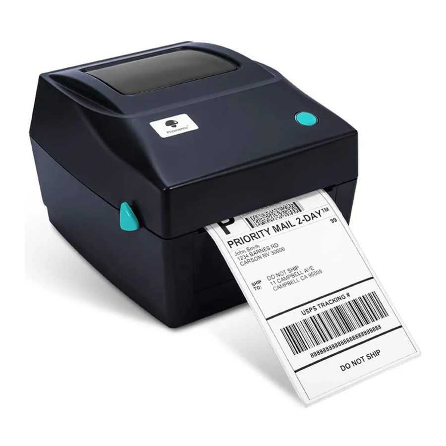 Phomemo PM-201 - Logistics Label Printer Quick Start Guide