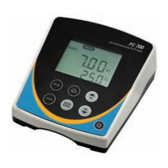 EUTECH INSTRUMENTS PC 700 - REV 3 Instruction Manual