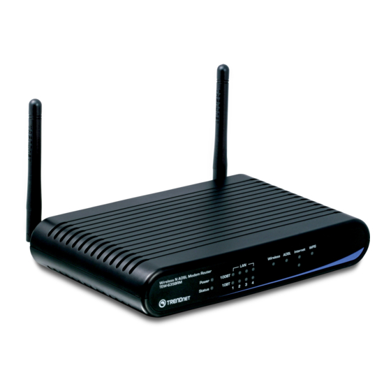 TRENDnet TEW-635BRM - Wireless Router User Manual
