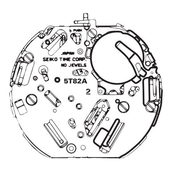 Seiko 5T82A Technical Manual
