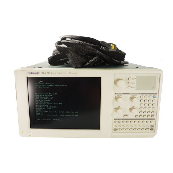 Tektronix TLA 714 Service Manual