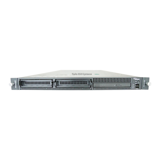 Fujitsu PRIMERGY RX200 S3 Operating Manual
