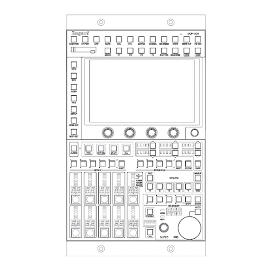 Ikegami MCP-300 Operation Manual