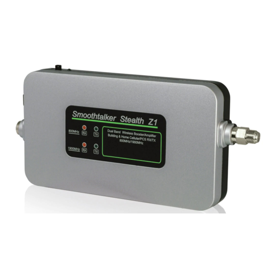 SmoothTalker Stealth Z1 Series Quick Install Manual