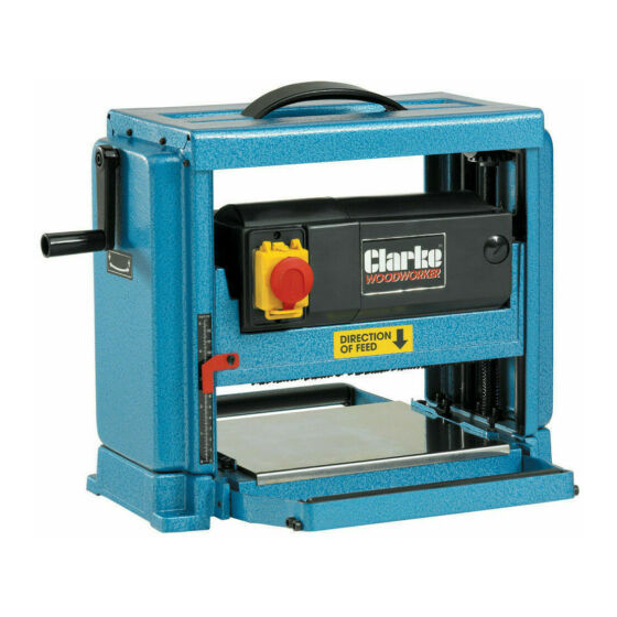 Clarke CPT250 Operating And Maintenance Instructions Manual