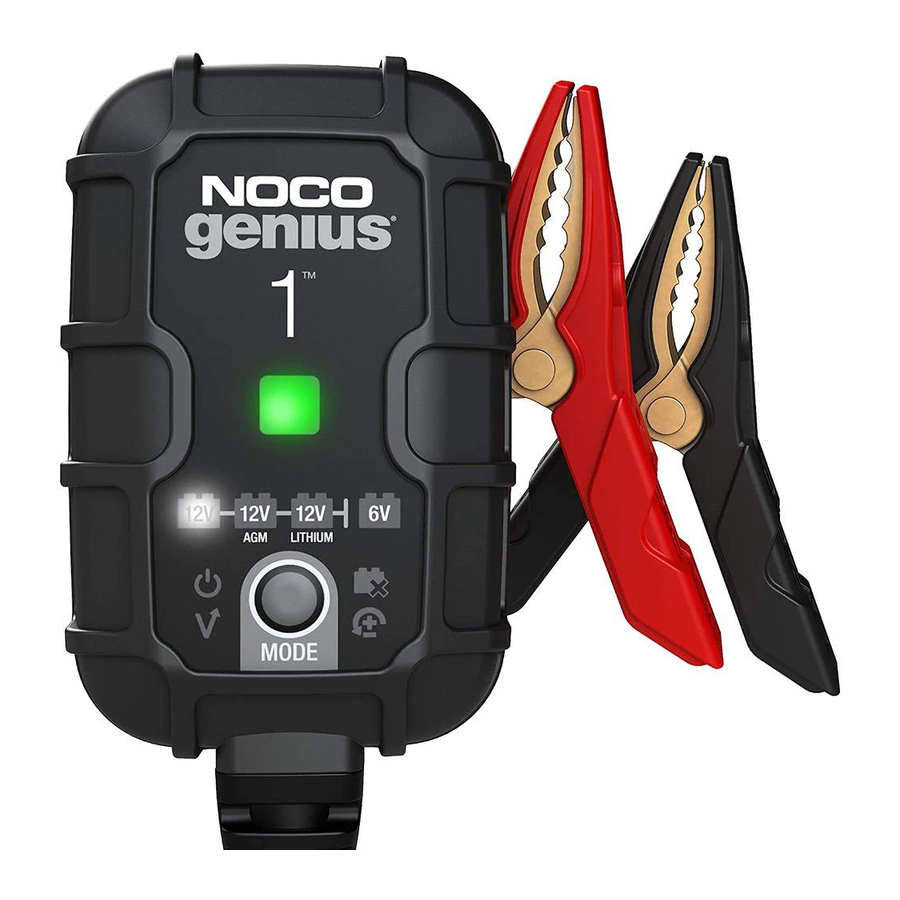 NOCO Genius 1 Manual
