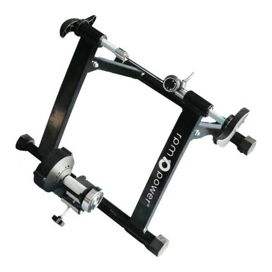 rpm power CYCLE TRAINER Setup Manual